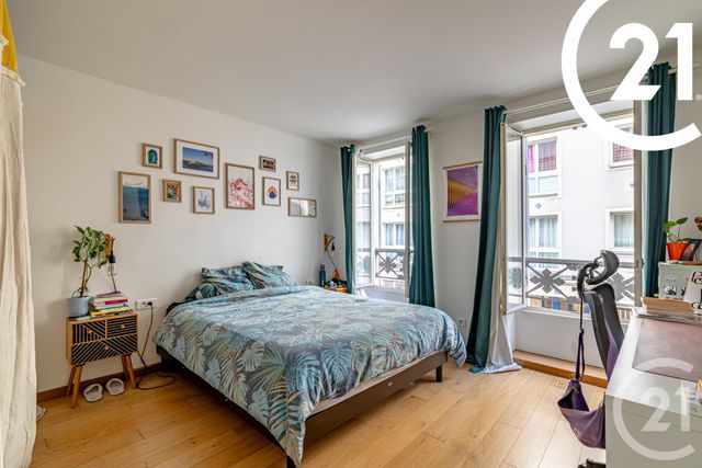 Appartement F3 &agrave; vendre - 3 pi&egrave;ces - 60 m2 - Paris - 75018 - ILE-DE-FRANCE