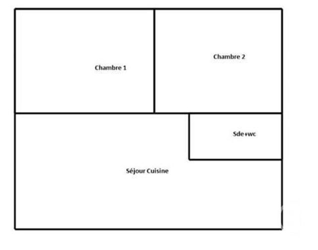 Appartement F3 &agrave; vendre - 3 pi&egrave;ces - 61 m2 - Paris - 75018 - ILE-DE-FRANCE