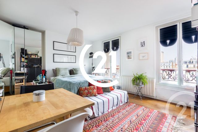 Appartement Studio &agrave; vendre - 1 pi&egrave;ce - 27 m2 - Paris - 75018 - ILE-DE-FRANCE