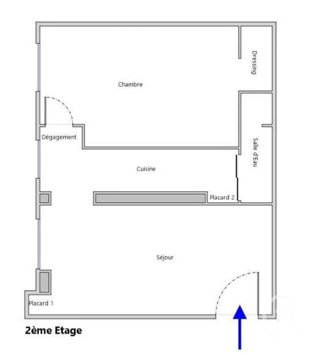 Appartement F2 &agrave; vendre - 2 pi&egrave;ces - 31 m2 - Paris - 75018 - ILE-DE-FRANCE