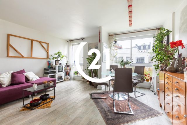 Appartement F2 &agrave; vendre - 2 pi&egrave;ces - 54,51 m2 - Paris - 75018 - ILE-DE-FRANCE