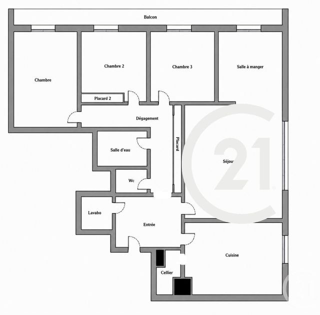 Appartement F5 &agrave; vendre - 5 pi&egrave;ces - 95 m2 - Paris - 75018 - ILE-DE-FRANCE