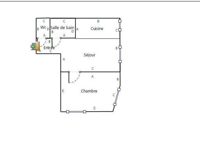 Appartement F2 &agrave; vendre - 2 pi&egrave;ces - 31 m2 - Paris - 75018 - ILE-DE-FRANCE