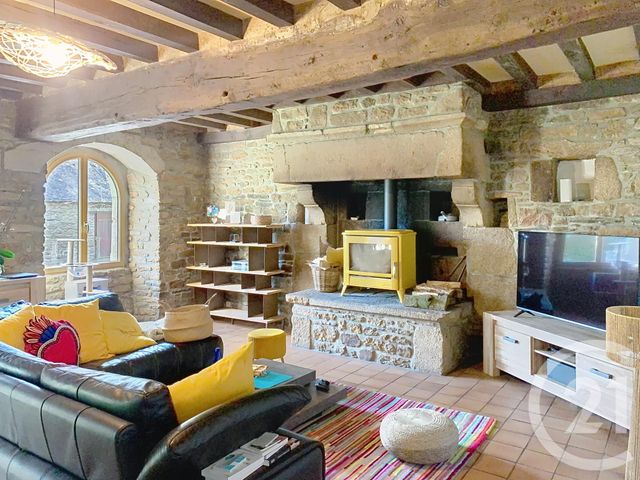 Maison &agrave; louer - 4 pi&egrave;ces - 138,21 m2 - Calorguen - 22 - BRETAGNE