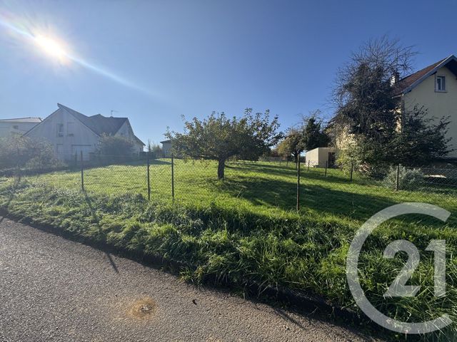 Terrain &agrave; vendre - 561 m2 - Mezire - 90 - FRANCHE-COMTE