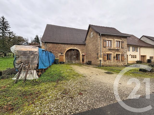 Maison &agrave; vendre - 4 pi&egrave;ces - 133 m2 - Dambenois - 25 - FRANCHE-COMTE