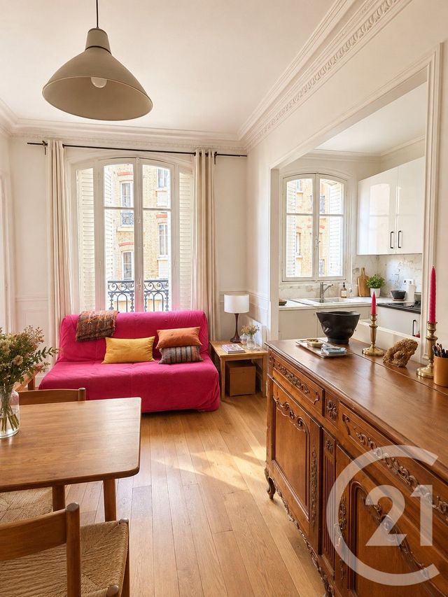 Appartement F2 &agrave; vendre - 2 pi&egrave;ces - 43,54 m2 - Paris - 75015 - ILE-DE-FRANCE