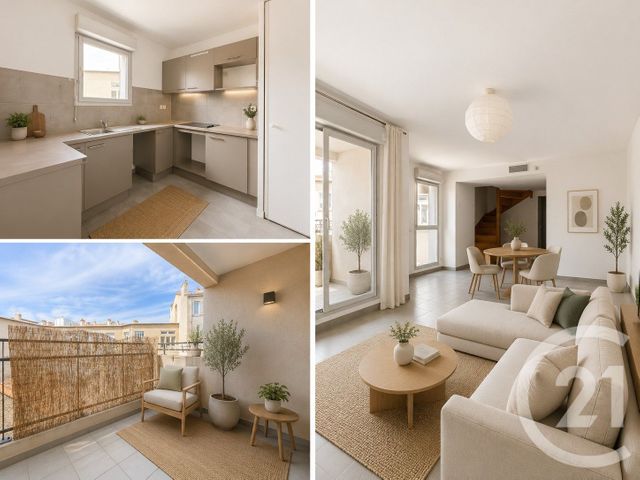Appartement F3 &agrave; vendre - 3 pi&egrave;ces - 63 m2 - Marseille - 13002 - PROVENCE-ALPES-COTE-D-AZUR