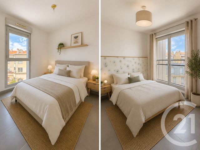 Appartement F3 &agrave; vendre - 3 pi&egrave;ces - 63 m2 - Marseille - 13002 - PROVENCE-ALPES-COTE-D-AZUR