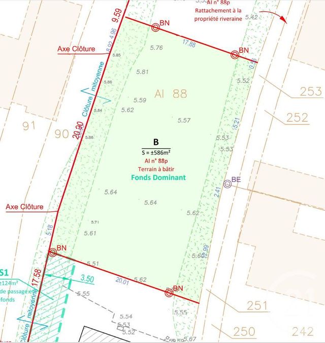 terrain - LE TOUR DU PARC - 56