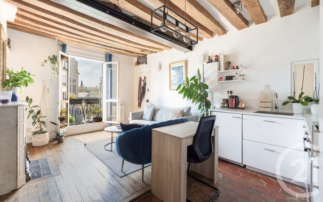 Appartement &agrave; vendre - 2 pi&egrave;ces - 38 m2 - Paris - 75003 - ILE-DE-FRANCE