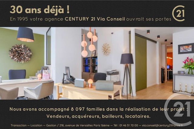 Appartement F4 &agrave; vendre - 3 pi&egrave;ces - 75 m2 - Paris - 75016 - ILE-DE-FRANCE