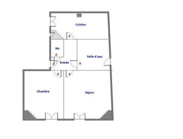 Appartement F2 &agrave; louer - 2 pi&egrave;ces - 38,62 m2 - Paris - 75016 - ILE-DE-FRANCE