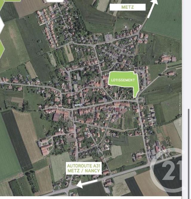 Terrain &agrave; vendre - 450 m2 - Louvigny - 57 - LORRAINE