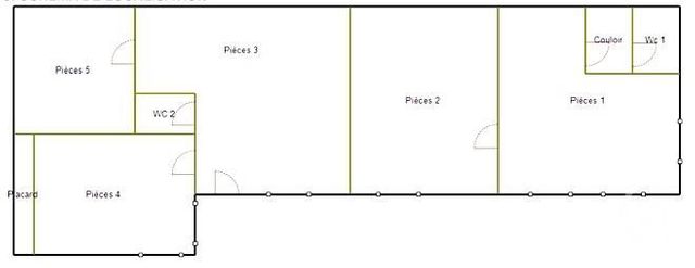 Appartement Local &agrave; vendre - 5 pi&egrave;ces - 151,47 m2 - Nancy - 54 - LORRAINE