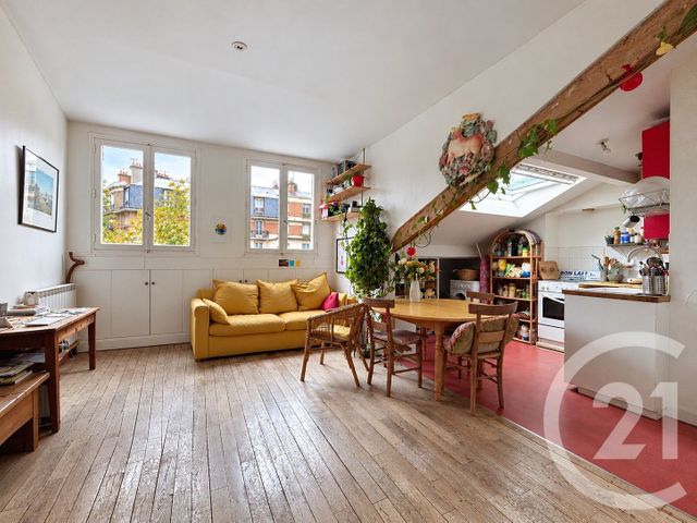 Appartement F4 &agrave; vendre - 4 pi&egrave;ces - 66,40 m2 - Paris - 75020 - ILE-DE-FRANCE