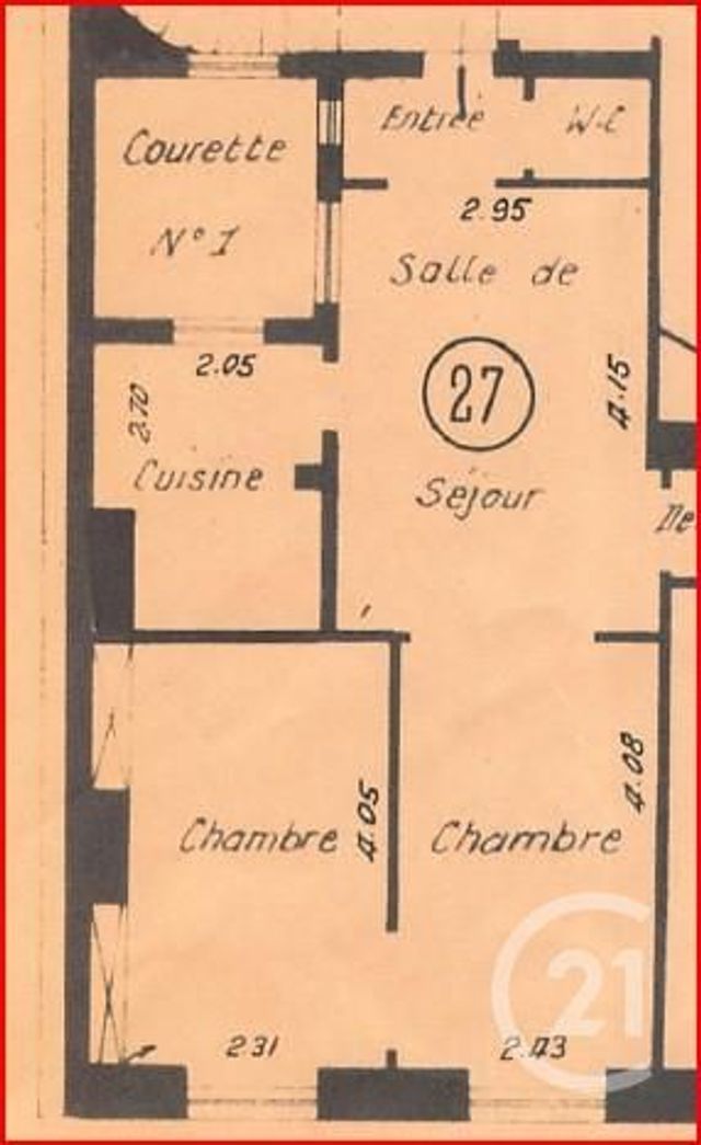 Appartement T3 &agrave; vendre - 3 pi&egrave;ces - 47,30 m2 - Paris - 75010 - ILE-DE-FRANCE