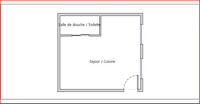 Appartement F1 &agrave; vendre - 1 pi&egrave;ce - 15 m2 - Paris - 75018 - ILE-DE-FRANCE