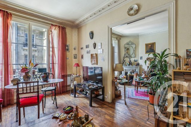 Appartement F3 à vendre - 3 pièces - 54,34 m2 - Paris - 75019 - ILE-DE-FRANCE