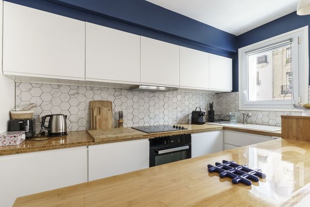 Appartement &agrave; vendre - 3 pi&egrave;ces - 58 m2 - Paris - 75019 - ILE-DE-FRANCE