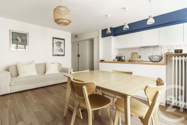 Appartement &agrave; vendre - 3 pi&egrave;ces - 58 m2 - Paris - 75019 - ILE-DE-FRANCE