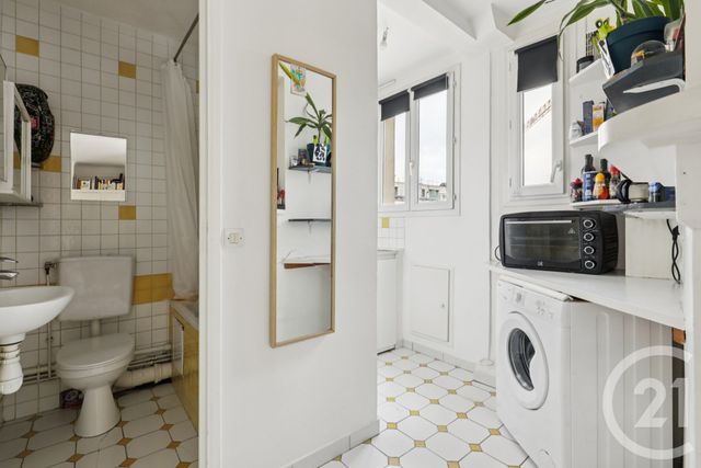 Appartement F1 à vendre - 1 pièce - 20,57 m2 - Paris - 75019 - ILE-DE-FRANCE