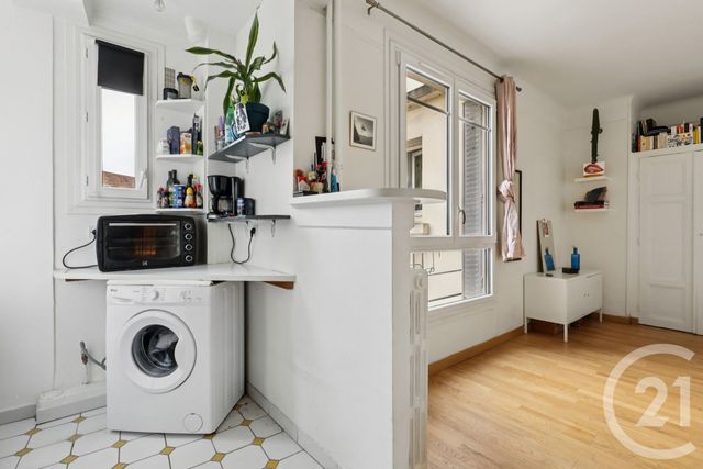 Appartement F1 à vendre - 1 pièce - 20,57 m2 - Paris - 75019 - ILE-DE-FRANCE