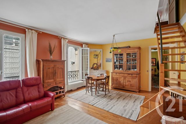 Appartement Duplex &agrave; vendre - 3 pi&egrave;ces - 85 m2 - Paris - 75019 - ILE-DE-FRANCE