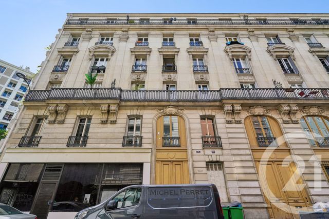 Appartement &agrave; vendre - 2 pi&egrave;ces - 39 m2 - Paris - 75019 - ILE-DE-FRANCE