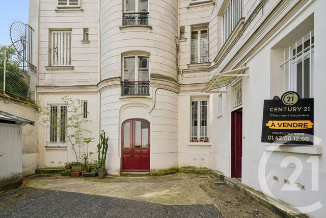 Appartement &agrave; vendre - 2 pi&egrave;ces - 39 m2 - Paris - 75019 - ILE-DE-FRANCE
