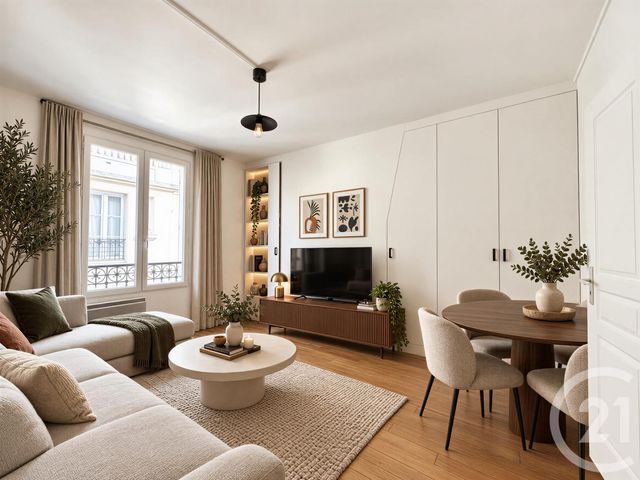 Appartement F3 &agrave; vendre - 3 pi&egrave;ces - 46,06 m2 - Paris - 75019 - ILE-DE-FRANCE
