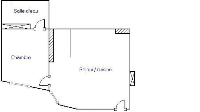 Appartement F2 &agrave; louer - 2 pi&egrave;ces - 36,10 m2 - Paris - 75005 - ILE-DE-FRANCE