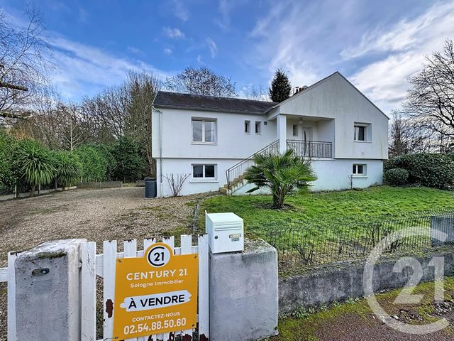 Maison &agrave; vendre - 6 pi&egrave;ces - 141 m2 - Nouan Le Fuzelier - 41 - CENTRE