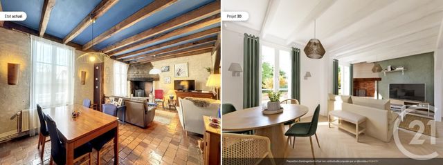 Maison à vendre - 5 pièces - 121,70 m2 - Lamotte Beuvron - 41 - CENTRE