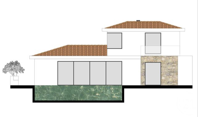 Maison &agrave; vendre - 5 pi&egrave;ces - 140 m2 - Pourrieres - 83 - PROVENCE-ALPES-COTE-D-AZUR