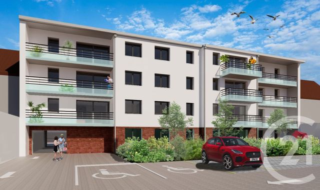 Appartement T3 à vendre - 3 pièces - 74,75 m2 - Calais - 62 - NORD-PAS-DE-CALAIS