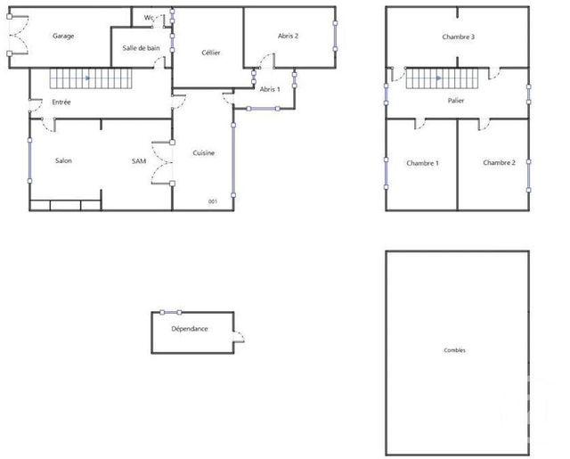 Maison à vendre - 6 pièces - 140 m2 - Sangatte - 62 - NORD-PAS-DE-CALAIS