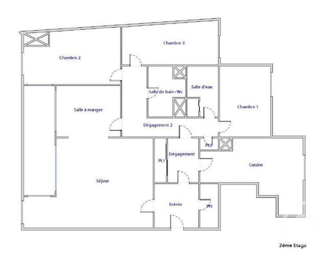 Appartement F5 à vendre - 5 pièces - 112 m2 - Neuilly Sur Seine - 92 - ILE-DE-FRANCE