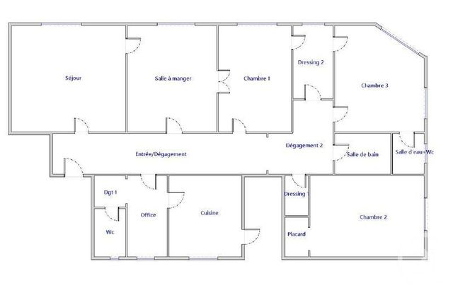 Appartement F5 &agrave; vendre - 5 pi&egrave;ces - 143 m2 - Neuilly Sur Seine - 92 - ILE-DE-FRANCE