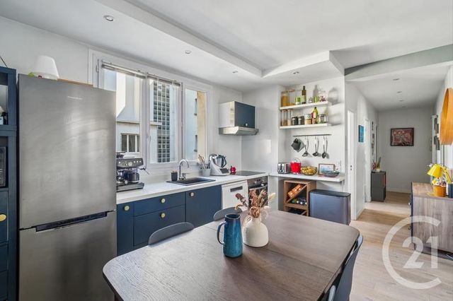 Appartement F3 &agrave; vendre - 3 pi&egrave;ces - 56 m2 - Levallois Perret - 92 - ILE-DE-FRANCE