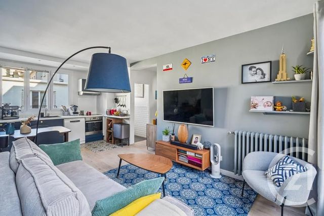 Appartement F3 &agrave; vendre - 3 pi&egrave;ces - 56 m2 - Levallois Perret - 92 - ILE-DE-FRANCE