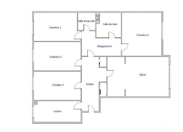 Appartement F5 &agrave; vendre - 5 pi&egrave;ces - 117 m2 - Neuilly Sur Seine - 92 - ILE-DE-FRANCE