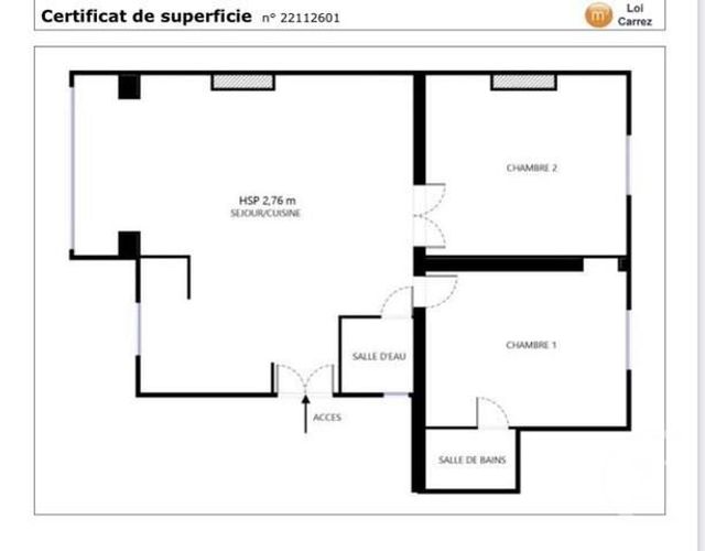 Appartement F3 &agrave; vendre - 3 pi&egrave;ces - 75 m2 - Neuilly Sur Seine - 92 - ILE-DE-FRANCE