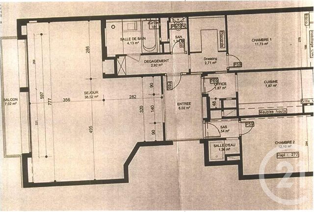 Appartement F3 &agrave; vendre - 3 pi&egrave;ces - 94,30 m2 - Neuilly Sur Seine - 92 - ILE-DE-FRANCE