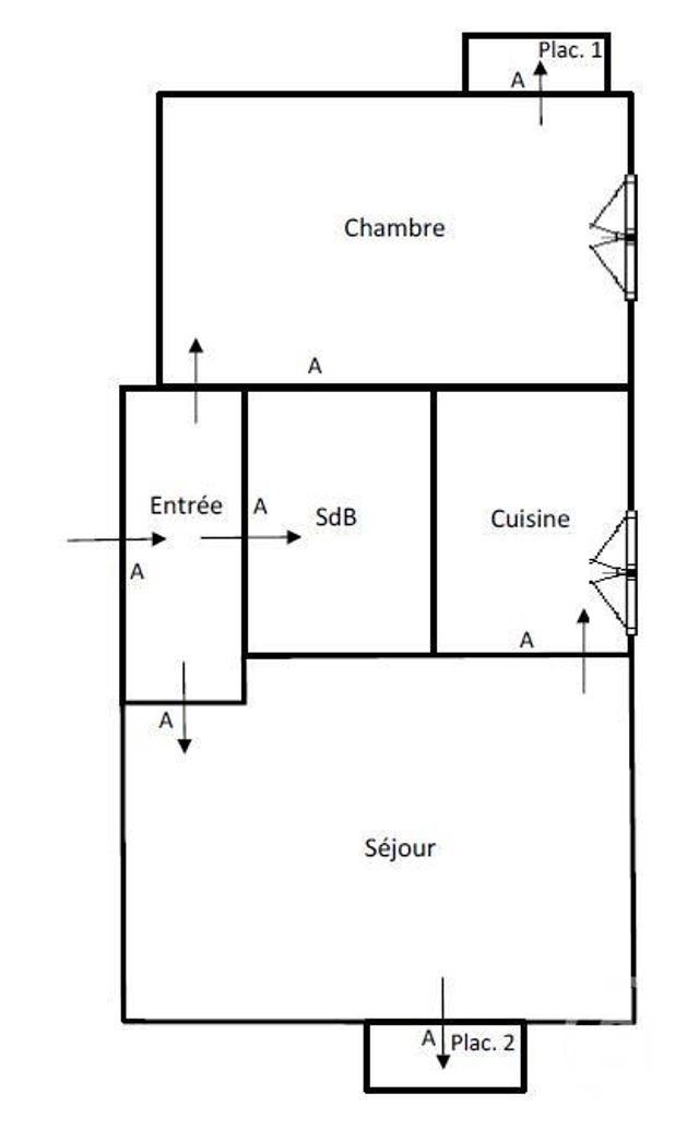 Appartement F2 &agrave; vendre - 2 pi&egrave;ces - 32 m2 - Neuilly Sur Seine - 92 - ILE-DE-FRANCE
