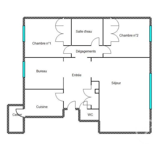 Appartement F4 &agrave; vendre - 4 pi&egrave;ces - 92 m2 - Neuilly Sur Seine - 92 - ILE-DE-FRANCE