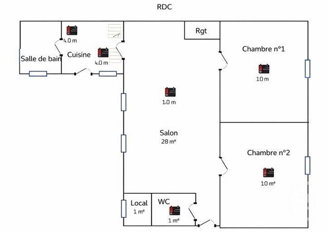 Appartement F3 &agrave; louer - 3 pi&egrave;ces - 66,27 m2 - St Mande - 94 - ILE-DE-FRANCE