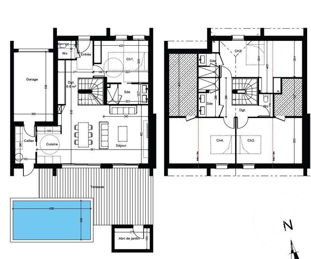 Maison à vendre - 5 pièces - 118,90 m2 - Merignac - 33 - AQUITAINE