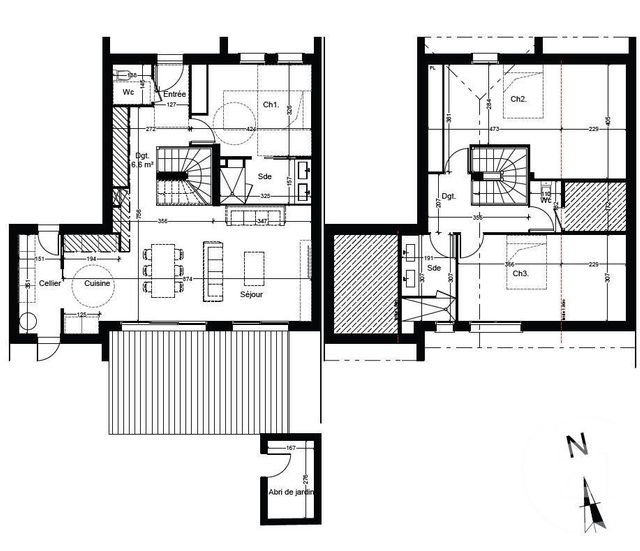 Maison à vendre - 4 pièces - 110,70 m2 - Merignac - 33 - AQUITAINE