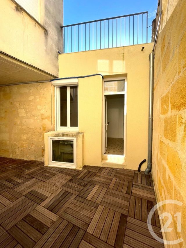 Appartement Studio &agrave; louer - 1 pi&egrave;ce - 23,72 m2 - Bordeaux - 33 - AQUITAINE